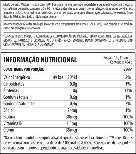 Tabela Nutricional